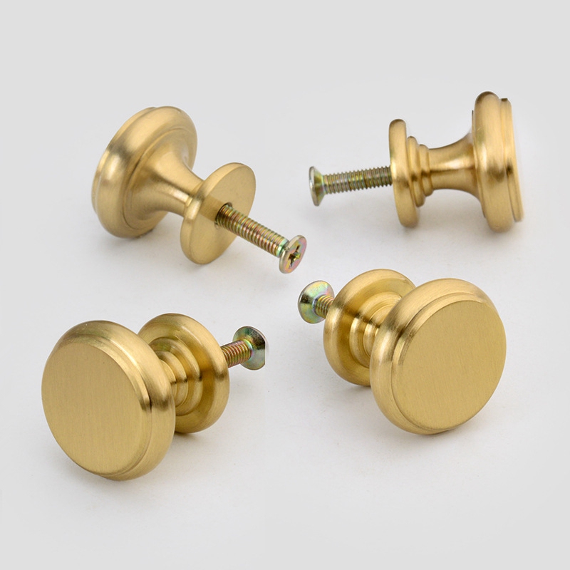 Furniture Hardware Pulls - Brass Knobs Cabinet Handles Kitchen Dresser