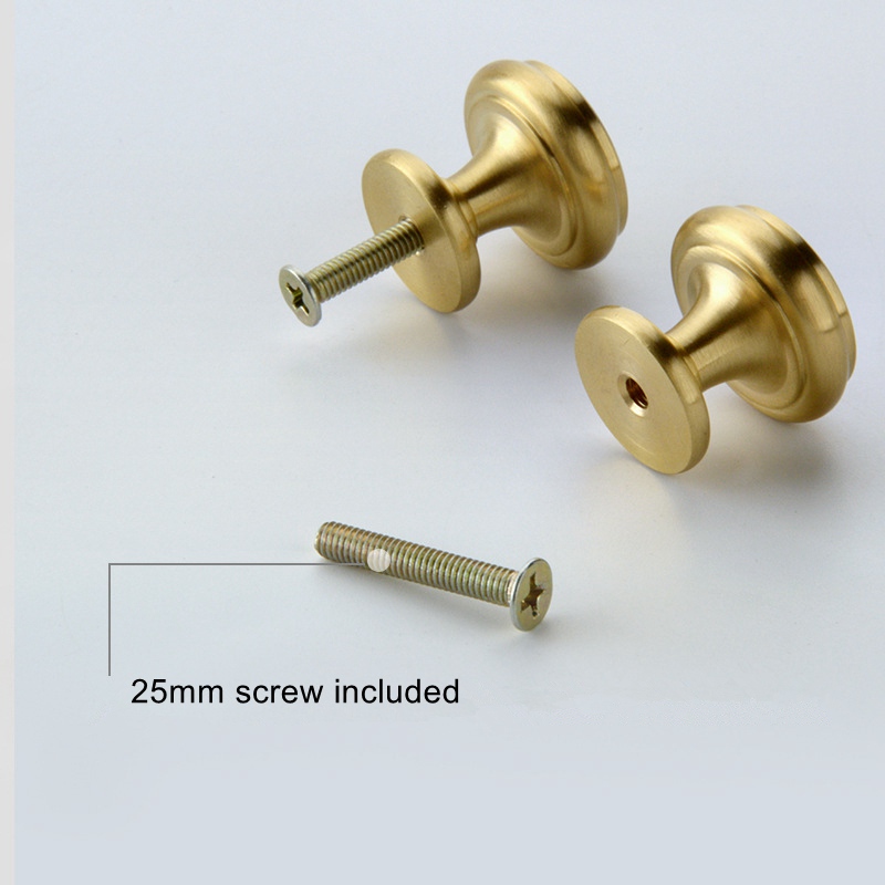 Brass Knobs Cabinet Handles Ki - Furniture Hardware Pulls 评论和价格