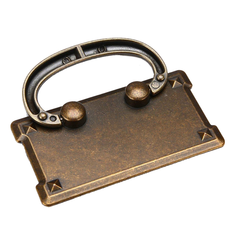 4Pcs Vintage Antique Bronze Dr - Furniture Hardware Pulls 评论和价格