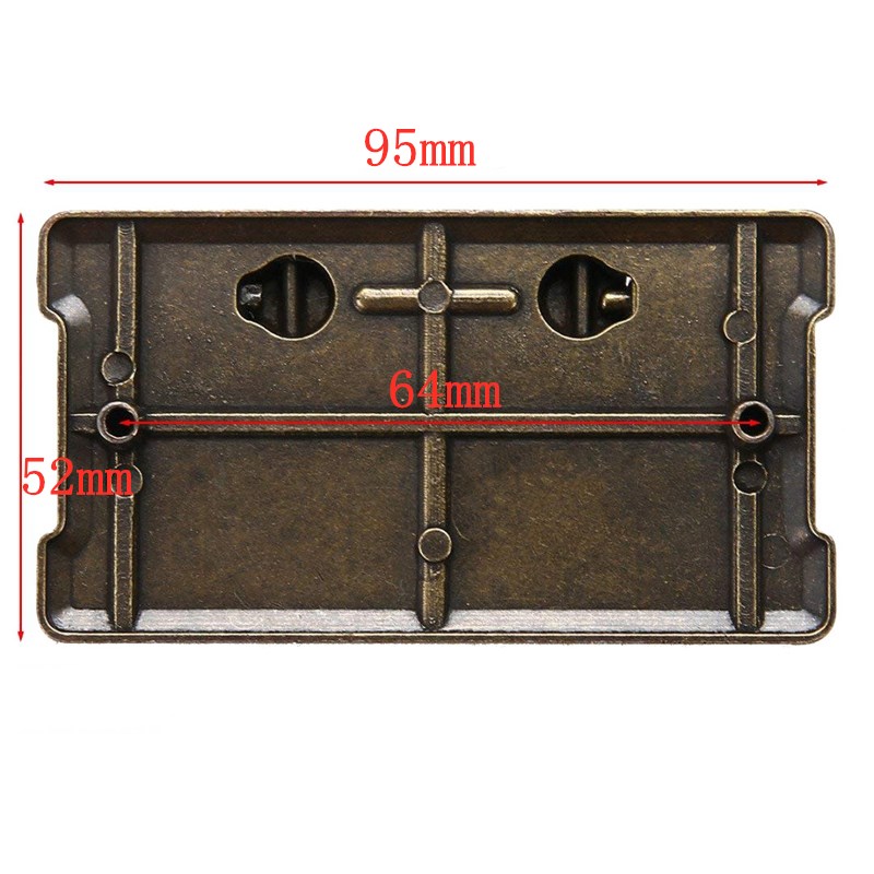 4Pcs Vintage Antique Bronze Dr - Furniture Hardware Pulls 评论和价格