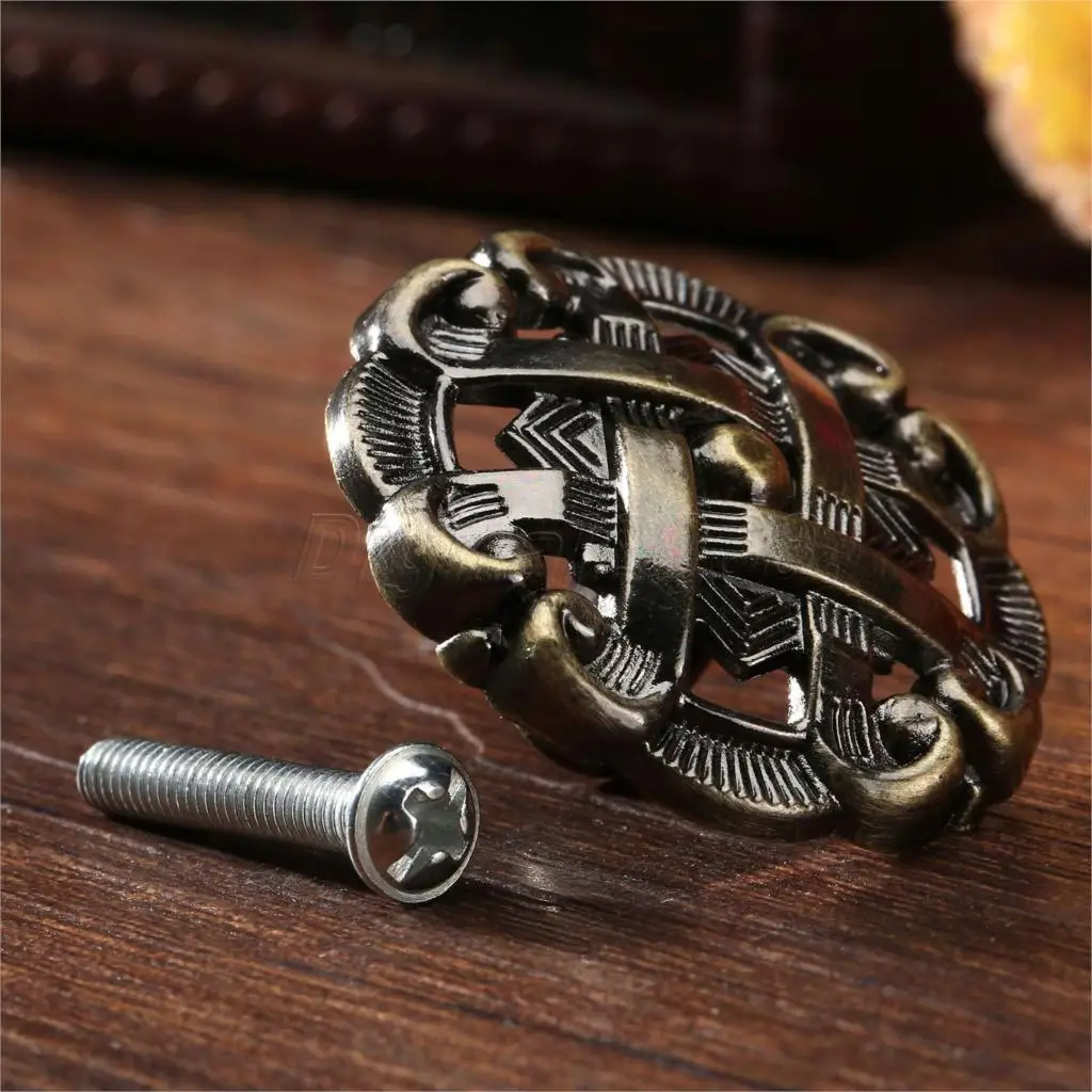 bowarepro Hollow Retro Zinc Al - Furniture Hardware Pulls 评论和价格