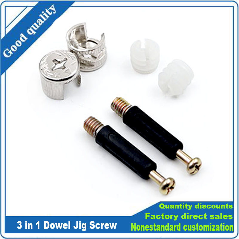 3 in 1 Dowel Jig Screw Furnitu - Cam Lock Nut 评论和价格