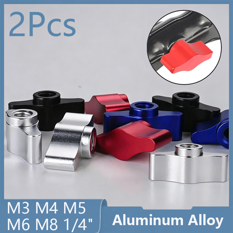 2pcs Adjustable Tee Wing Alumi - Cam Lock Nut 评论和价格