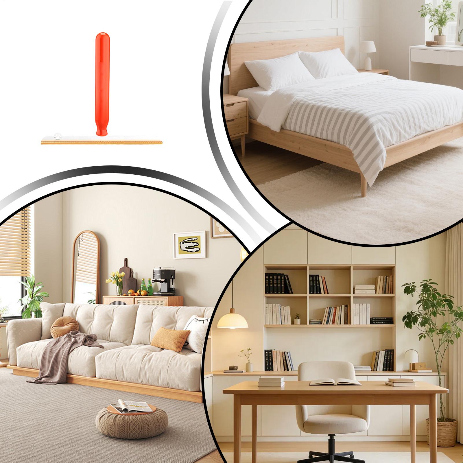 1pc Carpet Rake For Pet Hair R - Furniture Hardware Pulls 评论和价格