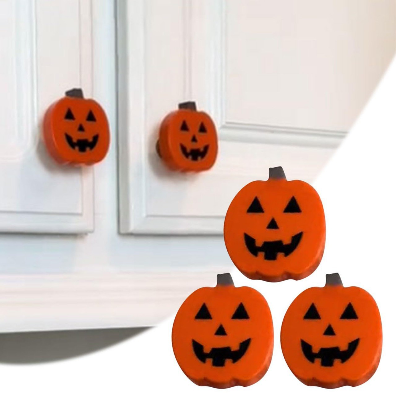 Halloween pumpkin knob cover,  - Furniture Hardware Pulls 评论和价格