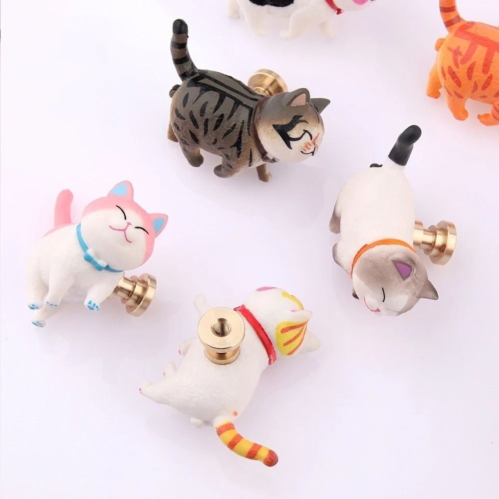 New Resin Cartoon Cat Shape Dr - Furniture Hardware Kit 评论和价格