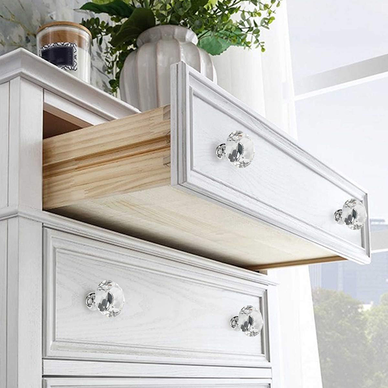 6Pcs Cabinet Knob with Screws  - Furniture Hardware Pulls 评论和价格
