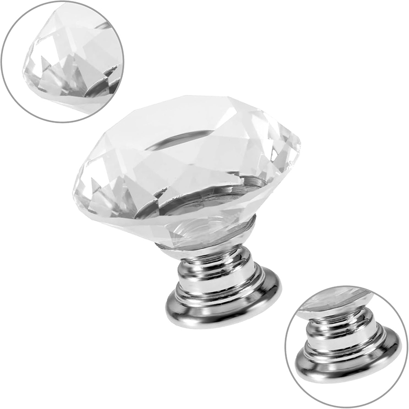 6Pcs Cabinet Knob with Screws  - Furniture Hardware Pulls 评论和价格