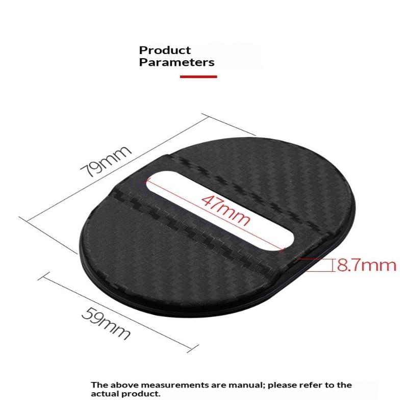 4Pcs Carbon Fiber Door Lock Co - Universal Furniture Hardware 评论和价格